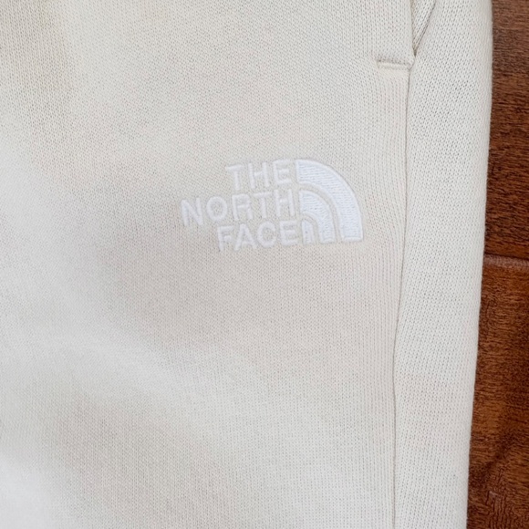 The North Face Half Dome Fleece Womens Sweatpants XS Cream - Picture 6 of 10